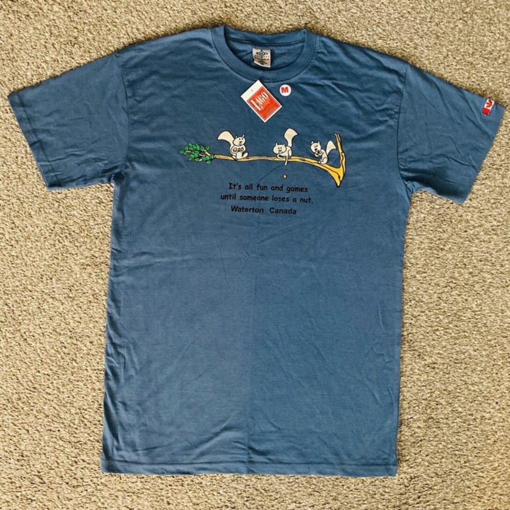 Watertown Canada All Fun And Games Until Someone Loses A Nut T-Shirt Medium